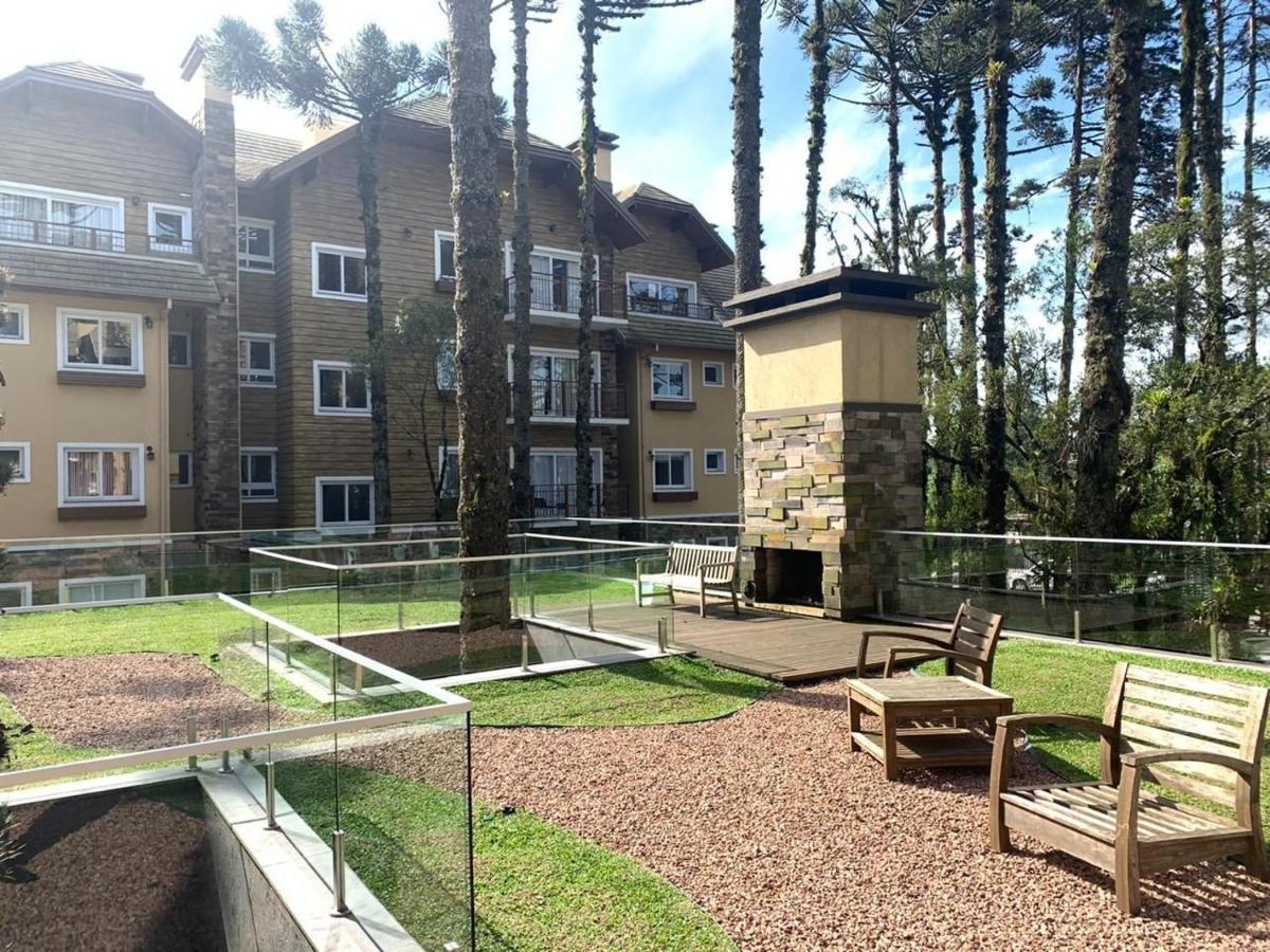 Apto 103 B,2, Proximo A Museus E Restaurantes, Condominio Com Piscina Aquecida. Gramado Buitenkant foto