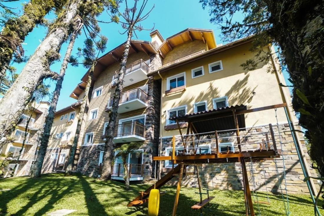 Apto 103 B,2, Proximo A Museus E Restaurantes, Condominio Com Piscina Aquecida. Gramado Buitenkant foto